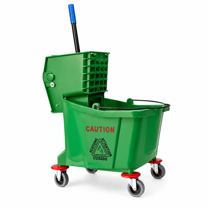 Mop trolley bucket with wringer - 36L