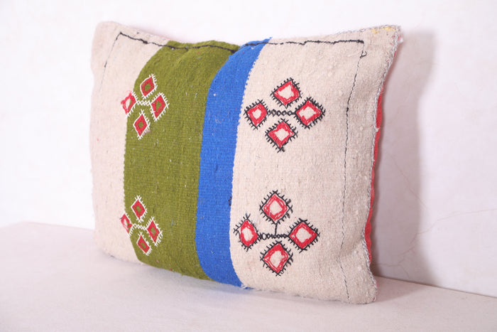 Moroccan berber pillow 18.8 INCHES X 23.6 INCHES - kilim pillow