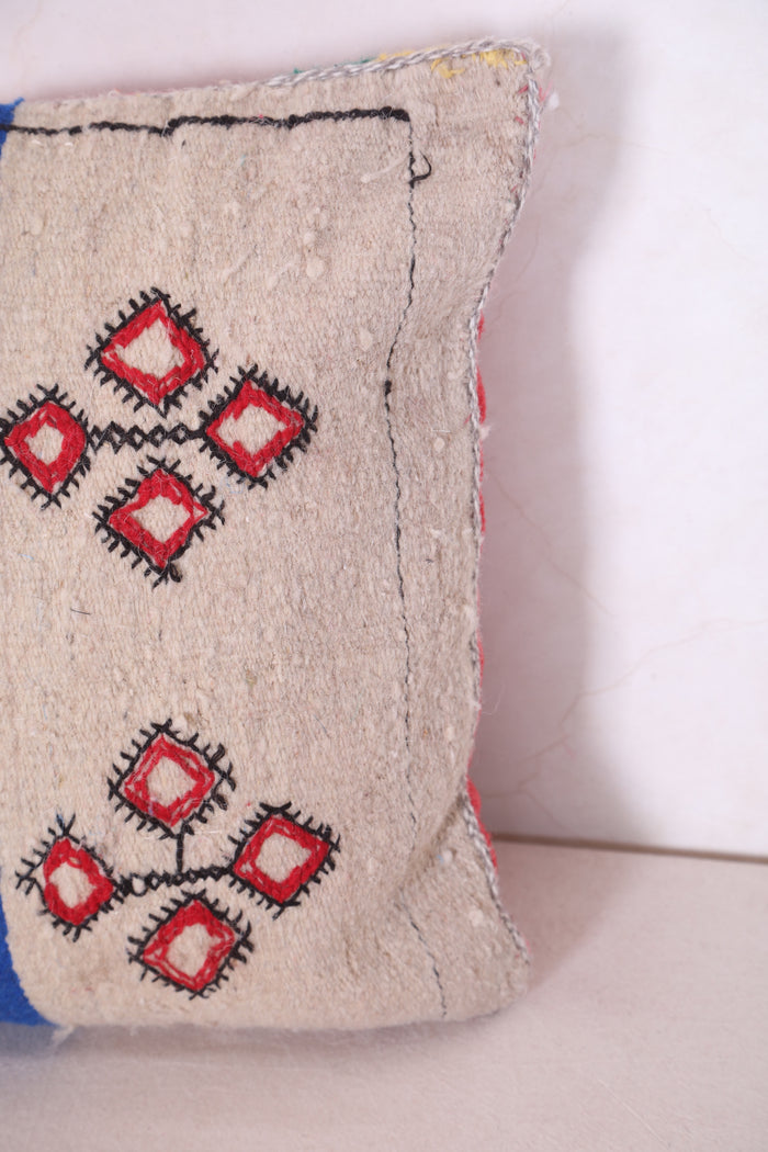 Moroccan berber pillow 18.8 INCHES X 23.6 INCHES - kilim pillow