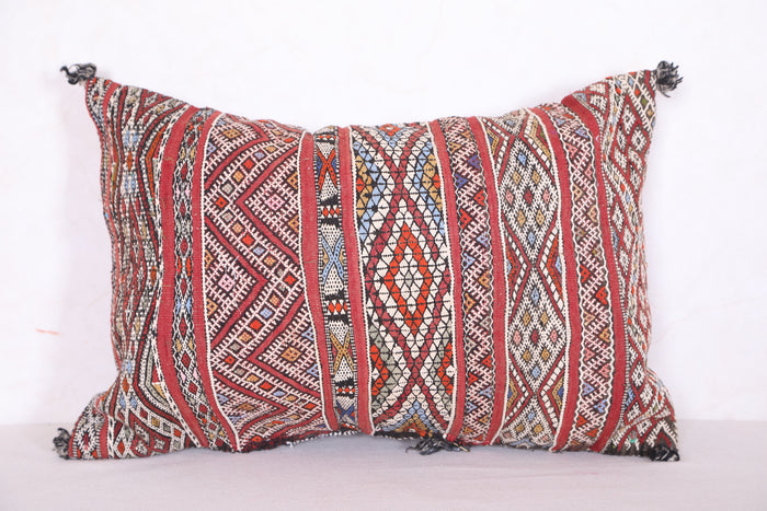 Moroccan cover pillow 16.9 INCHES X 24.8 INCHES - kilim pillow