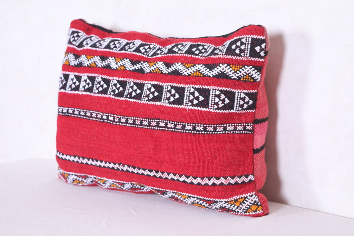 Moroccan handmade kilim pillow 14.9 INCHES X 21.2 INCHES - kilim pillow