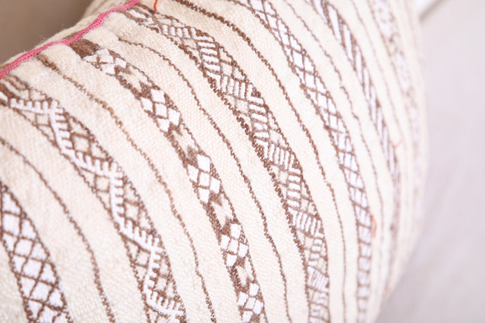 Moroccan handmade kilim pillow 15.3 INCHES X 17.7 INCHES