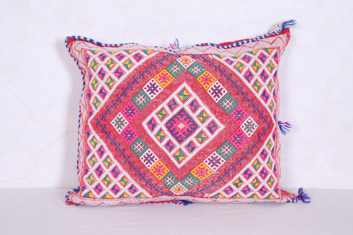 Moroccan handmade kilim pillow 15.3 INCHES X 18.1 INCHES - kilim pillow