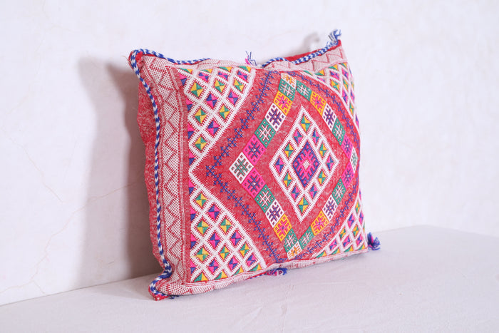 Moroccan handmade kilim pillow 15.3 INCHES X 18.1 INCHES - kilim pillow