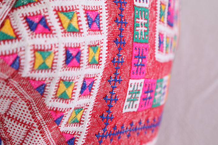 Moroccan handmade kilim pillow 15.3 INCHES X 18.1 INCHES - kilim pillow