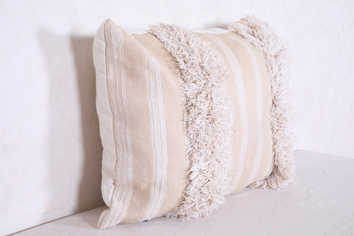 Moroccan handmade kilim pillow 16.9 INCHES X 22 INCHES