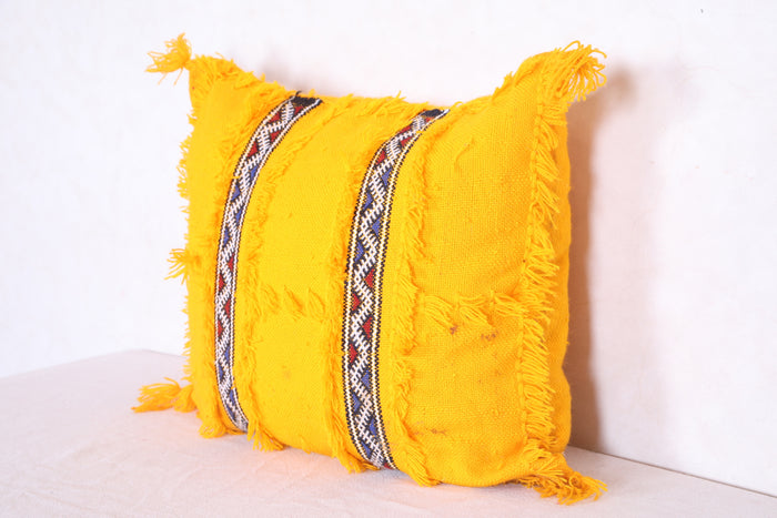 Moroccan handmade kilim pillow 17.7 INCHES X 20.8 INCHES