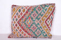 Moroccan handmade kilim pillow 18.1 INCHES X 21.2 INCHES - kilim pillow