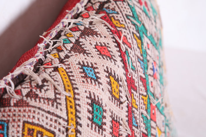 Moroccan handmade kilim pillow 18.1 INCHES X 21.2 INCHES - kilim pillow