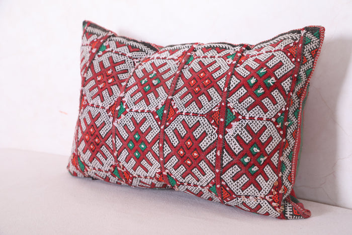 Moroccan kilim pillow 14.9 INCHES X 21.6 INCHES