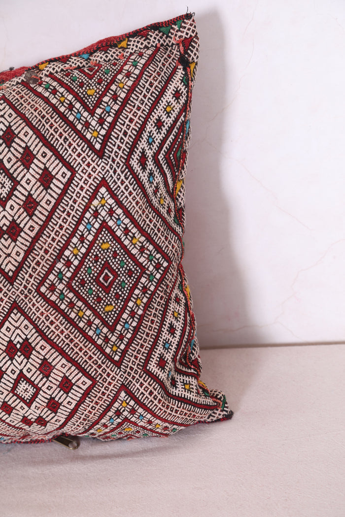 Moroccan pillow 16.5 INCHES X 20.4 INCHES