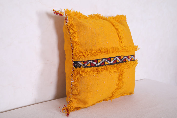 Moroccan pillow cover 16.1 INCHES X 16.9 INCHES