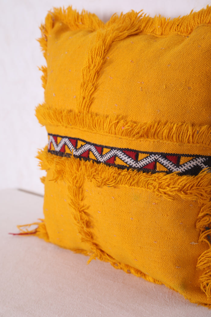 Moroccan pillow cover 16.1 INCHES X 16.9 INCHES