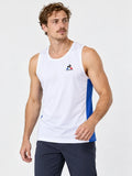 Musculosa Le Coq Sportif Training Reflective Tank Blanco — vista principal