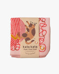 Musubi, Fuwa-Fuwa Towel, Kata Kata, Cat & Yarn, Pink, 10" x 10"