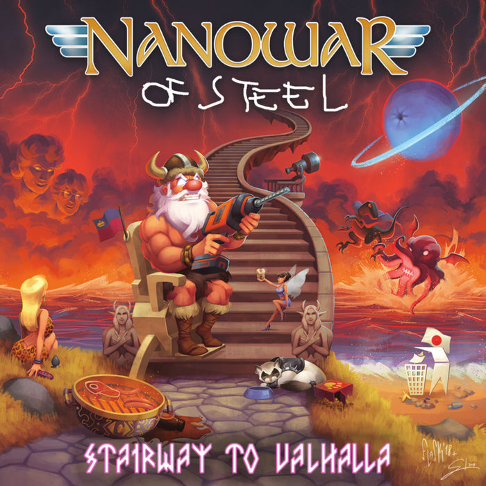 Nanowar Of Steel "Stairway To Valhalla" Limited Edition Digipak CD