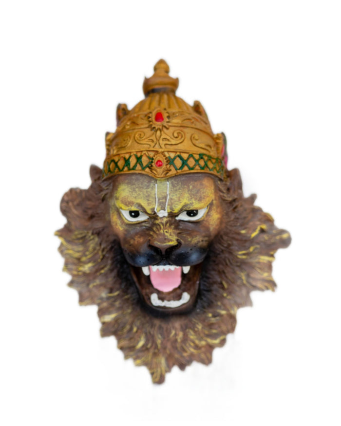 Narsimbha Face medium 14 cm.