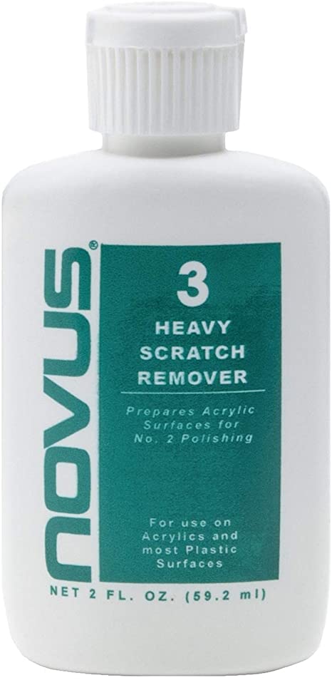 Novus Plastic Polish #3 Heavy Scratch Remover 2Oz