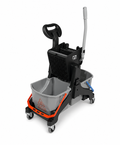 Numatic Double Mop Bucket Trolley with wringer