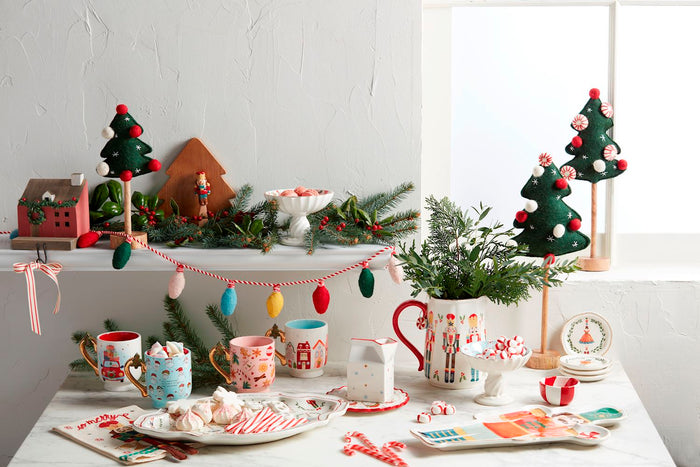 Nutcracker Tidbit Plates
