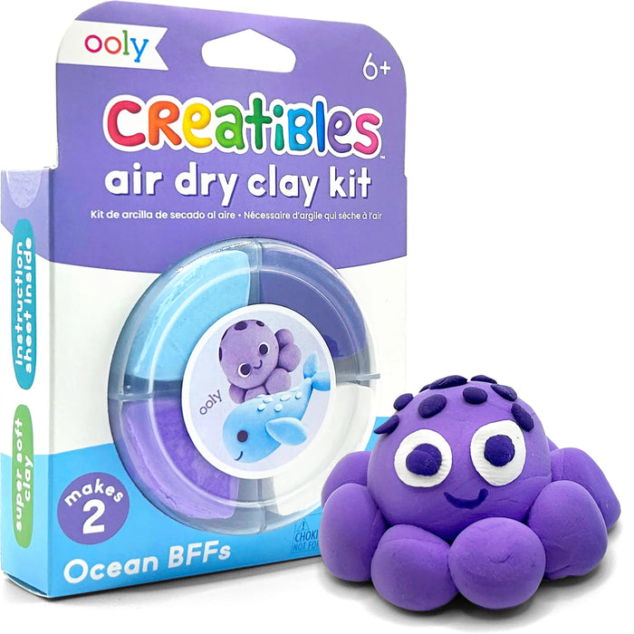 OOLY Creatibles D.I.Y. Air-Dry Clay Kit (Options Available)