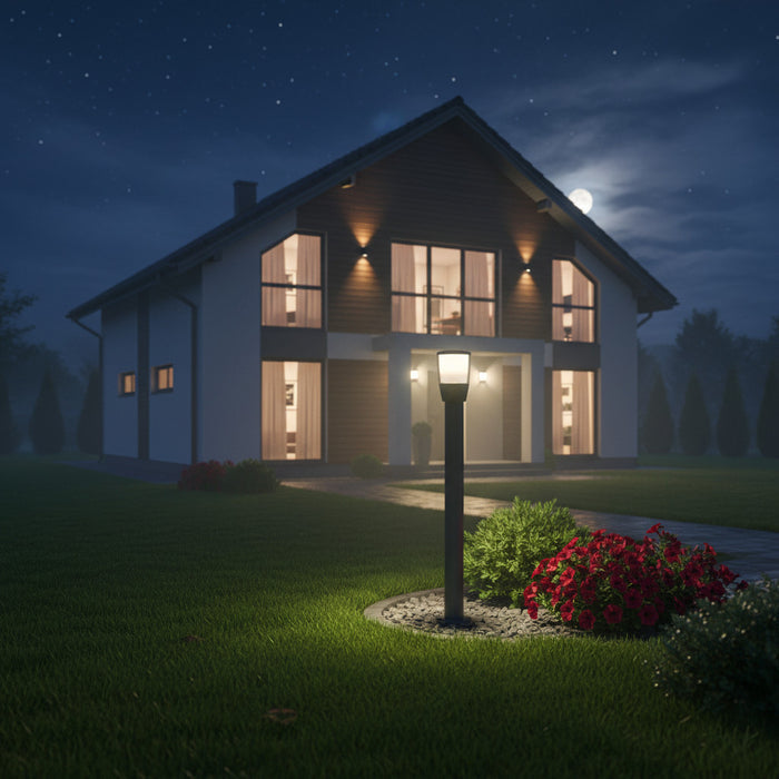 Outdoor Lamp ELVO X63 – outdoor architectural light, view 3 | LAMP & LIGHT - Design forward Decorative lamp , Downlights, pendant lamp , striplights
