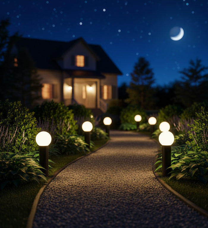 Outdoor Lamp GLOBE X49 – outdoor architectural light, view 4 | LAMP & LIGHT - Design forward Decorative lamp , Downlights, pendant lamp , striplights