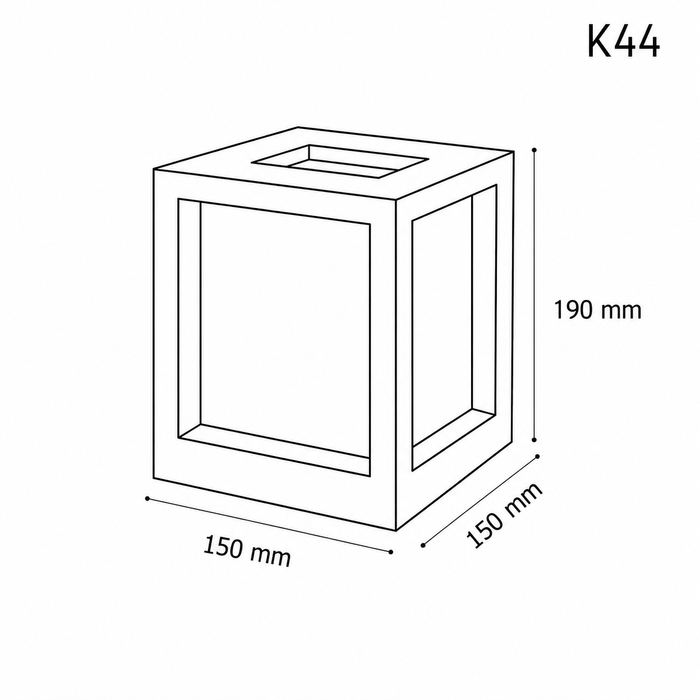 Outdoor Bollard Lamp K44