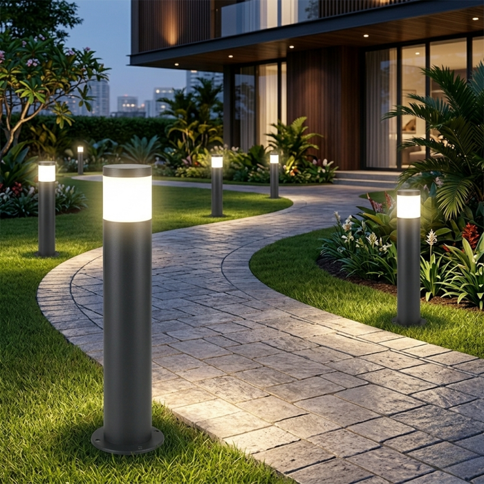 Outdoor Lamp PILLAR X62 – outdoor architectural light, view 2 | LAMP & LIGHT - Design forward Decorative lamp , Downlights, pendant lamp , striplights