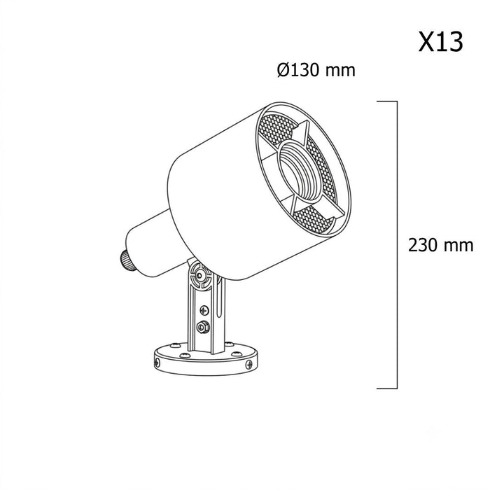 Outdoor Spotlight X13
