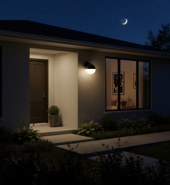 Outdoor Wall Lamp MOON A325 – outdoor wall light, view 4 | LAMP & LIGHT - Design forward Decorative lamp , Downlights, pendant lamp , striplights