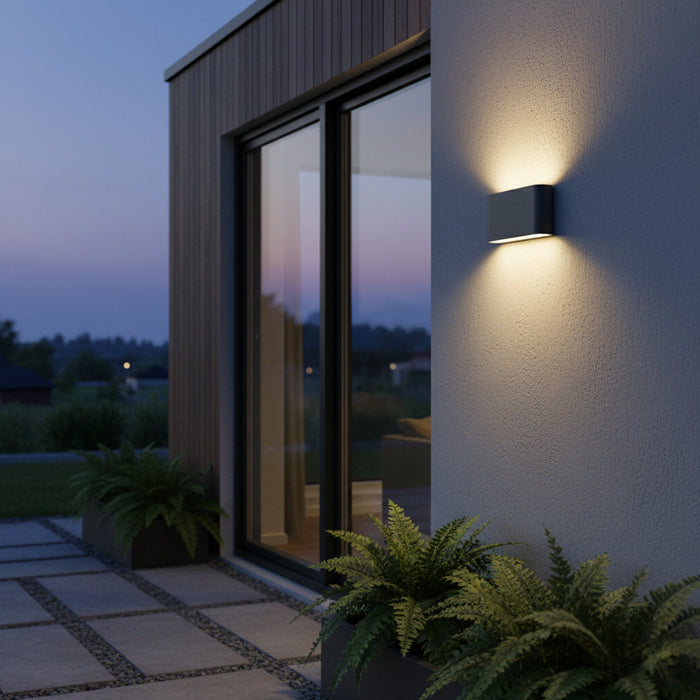 Outdoor Wall Lamp RECTIO A334 LED – outdoor wall light, view 2 | LAMP & LIGHT - Design forward Decorative lamp , Downlights, pendant lamp , striplights