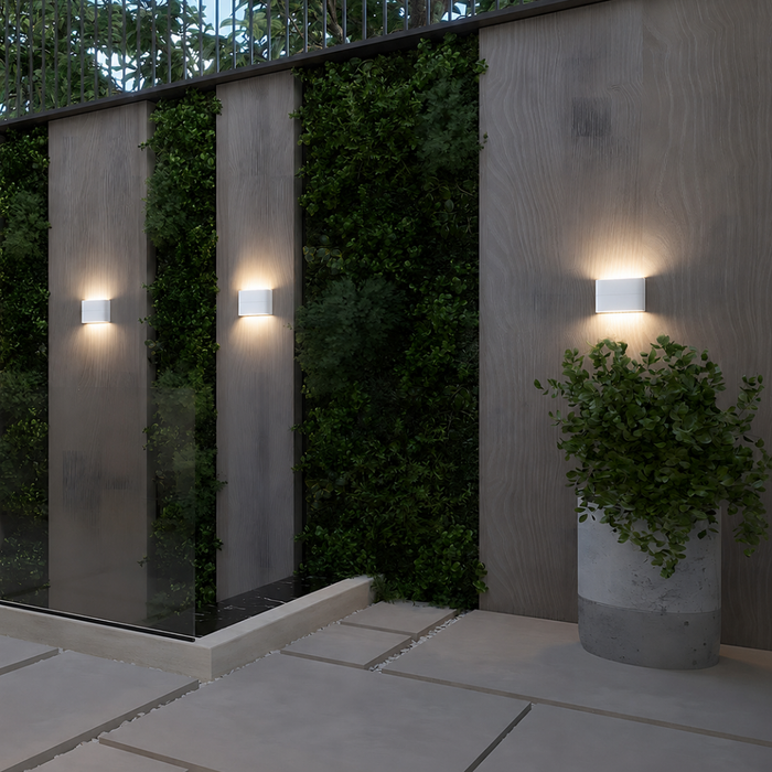 Outdoor Wall Lamp RECTIO A345 LED – outdoor wall light, view 2 | LAMP & LIGHT - Design forward Decorative lamp , Downlights, pendant lamp , striplights