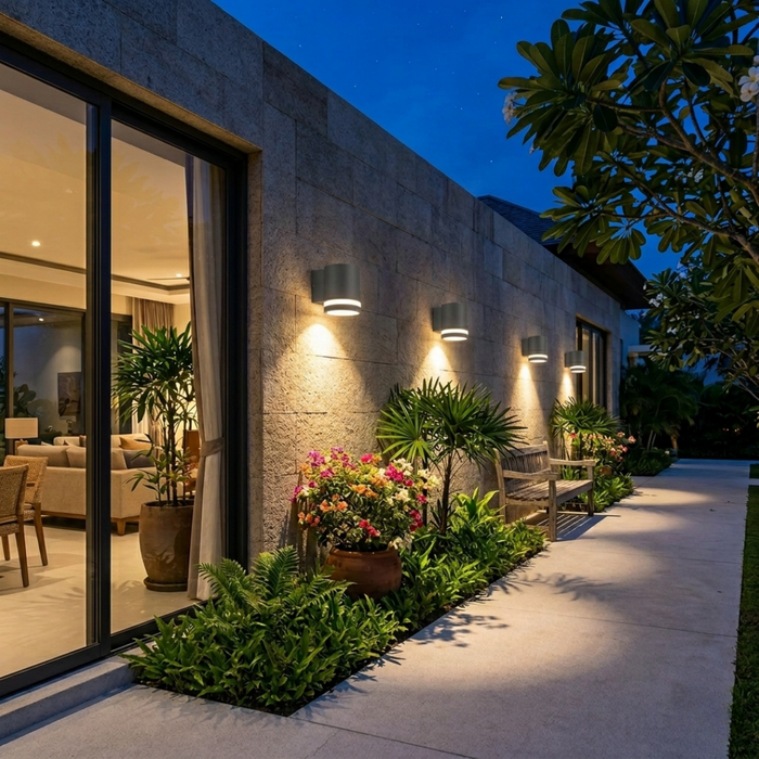 Outdoor Wall Lamp VESSO A293 – outdoor wall light, view 2 | LAMP & LIGHT - Design forward Decorative lamp , Downlights, pendant lamp , striplights