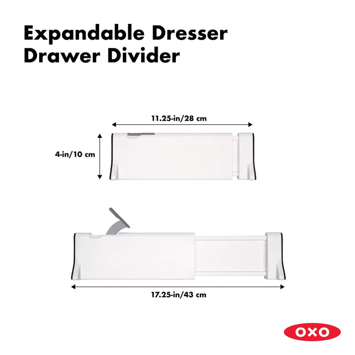 Online shopping oxo good grips expandable dresser drawer divider 2 pack