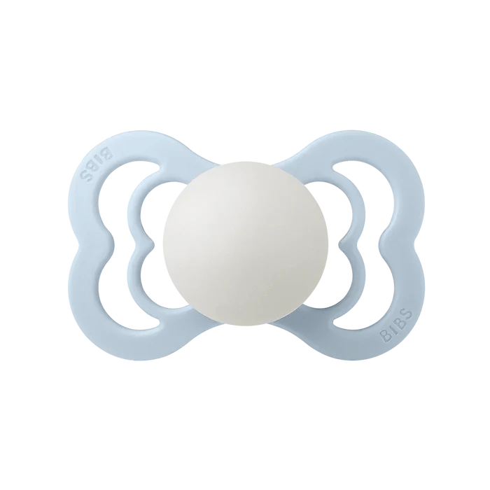 pacifier supreme silicone - baby blue glow