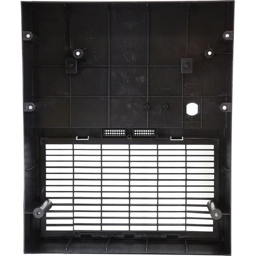 Black plastic rear panel A4517/RP with vent grid and mounting holes for EdenPURE 1000 series parts