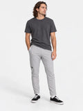 Pantalon Converse Jogger en Jersey Doble Gris — vista principal