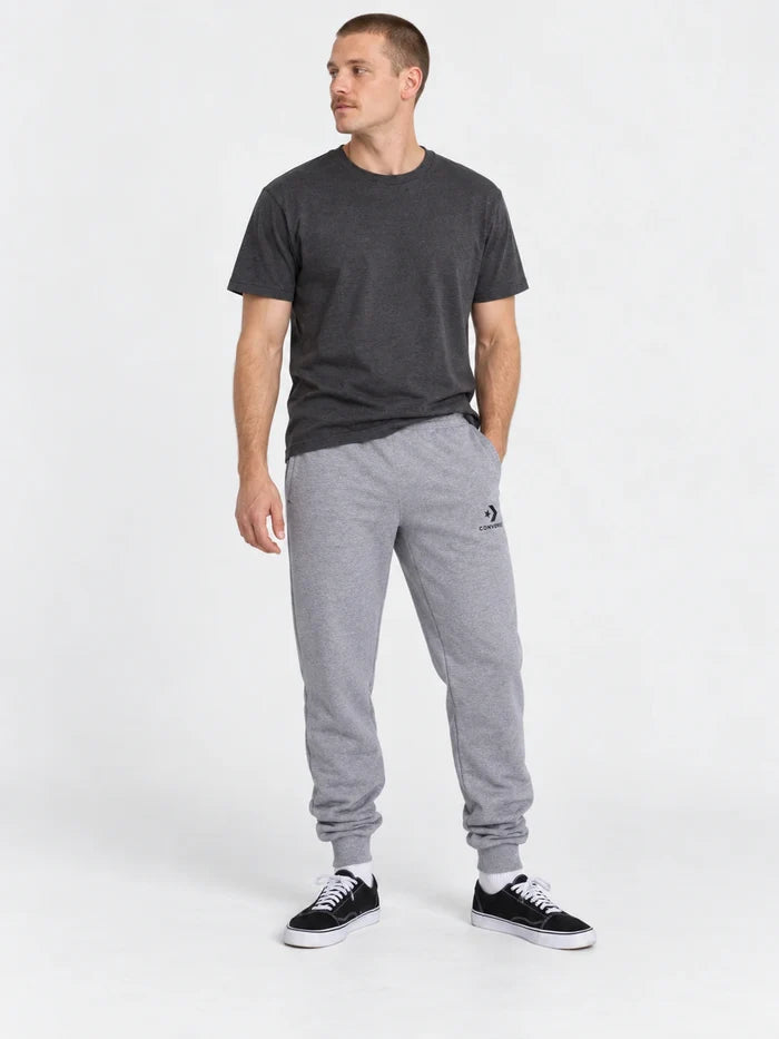 Pantalon Converse Nova Jogger Hombre Gris Melange — vista principal
