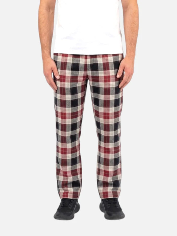 Pantalon Elepants 268 Poplin Rojo Azul Blanco