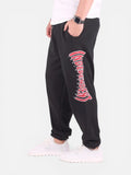Pantalon Jogging Independent Baggy Print Negro