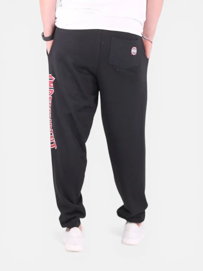 Pantalon Jogging Independent Baggy Print Negro
