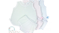 Paty Diaper Set-136-White/Pink -6 mon