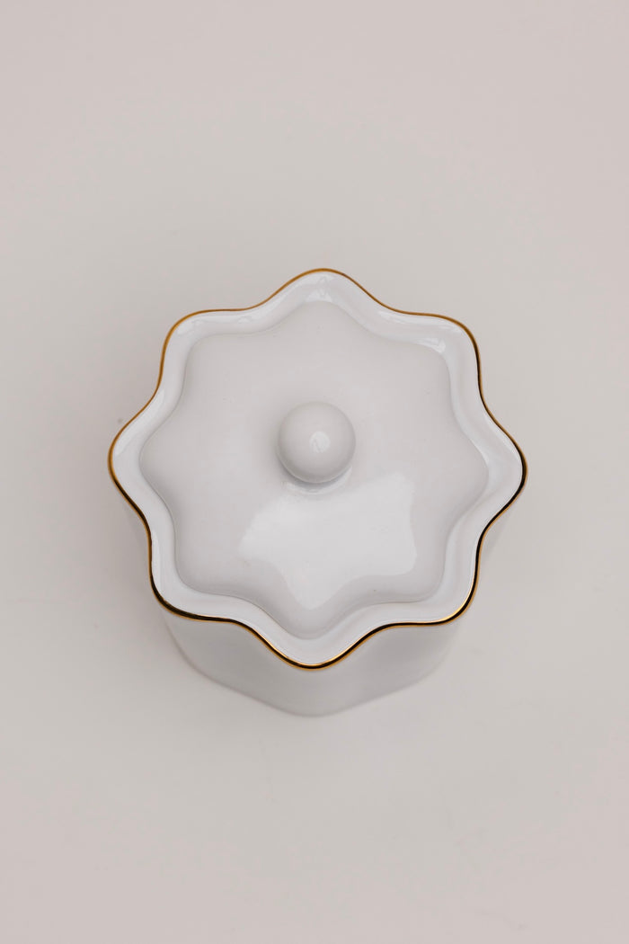 Pavona Porcelain Canister