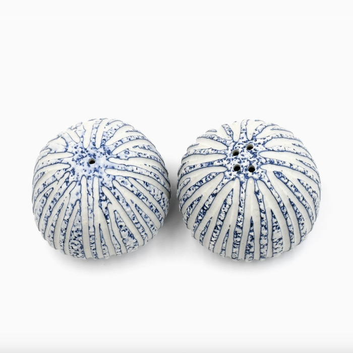 Pebble Salt & Pepper Shakers, Blue