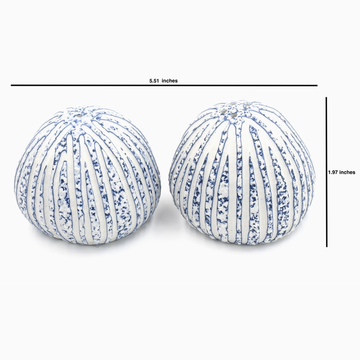 Pebble Salt & Pepper Shakers, Blue