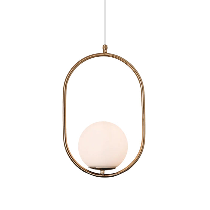 Pendant Lamp GEO LOOP Q338 – decorative pendant light | LAMP & LIGHT - Design forward Decorative lamp , Downlights, pendant lamp , striplights