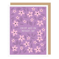 PERIWINKLE WIFE MOTHER'S DAY CARD