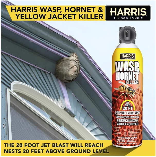 PF Harris Non Conductive Wasp Hornet Killer 16 Oz