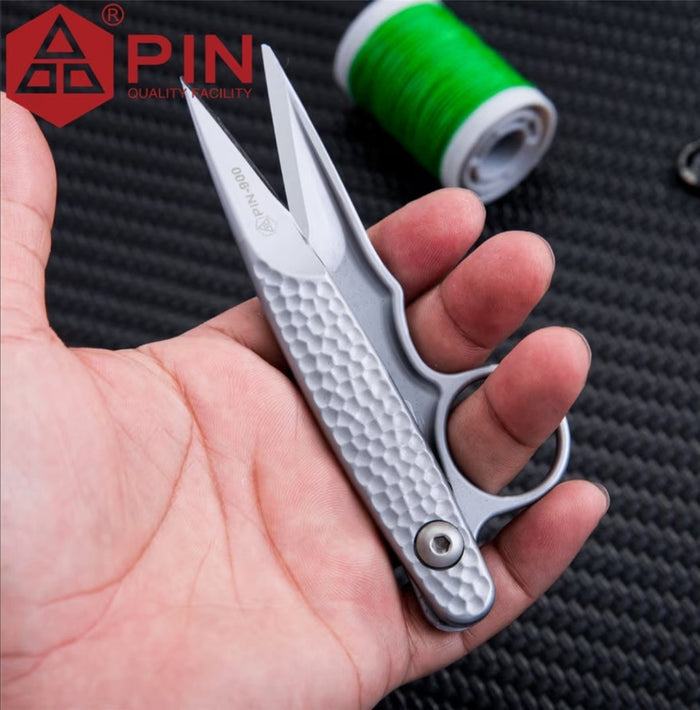 PIN-900 hand-held size comparison